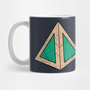 Green Triangles Legion Mug